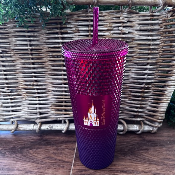Walt  Disney world Starbucks tumbler with castle front  NWT - Picture 1 of 5